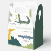 Cute Chomp Alligator Swamp Elke leeftijdscategorie Bedankdoosjes (Geopend)