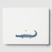 Cute Chomp Alligator Swamp Elke leeftijdscategorie Gastenboek (Achterkant)