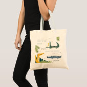 Cute Chomp Alligator Swamp Elke leeftijdscategorie Tote Bag (Voorkant (product))
