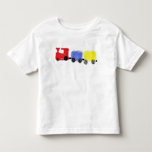 Cute Choo-Choo Train Kinder Shirts (Voorkant)