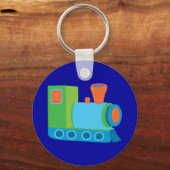 Cute Choo Choo Train Sleutelhanger (Voorkant)