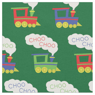 Cute Choo Trains Kinder Room Decor Stof