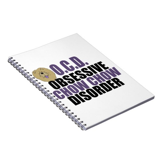 Cute Chow Chow Notitieboek (Rechterzijde)