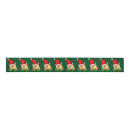Cute Chow kerst Grosgrain Lint
