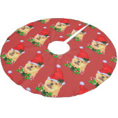 Cute Chow Kerstkerkerkerdromen Kerstboom Rok (Gekanteld)