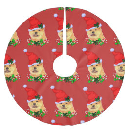 Cute Chow Kerstkerkerkerdromen Kerstboom Rok