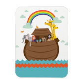Cute Christian Kids Magnet Bible Story Noah’s Ark Magneet (Verticaal)
