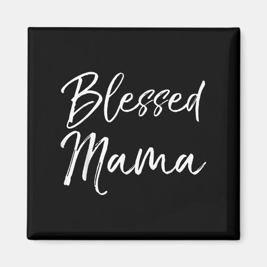 Cute Christian Mom Mother's Day Gift From Kids Ble Magneet (Voorkant)