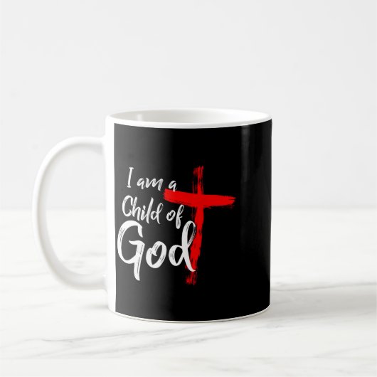 Cute Christian Salvation Quote Gift I Am A Child O Koffiemok (Links)