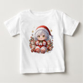 Cute Christmas Baby Santa Chibi (Voorkant)