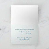 Cute Christmas Birds Card Feestdagen Kaart (Binnen)