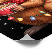 Cute Christmas Capybara With Ramen Bowl Holiday Te Poster (Hoek)