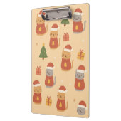 Cute Christmas Cat Pattern – Kawaii Festive Cats & Klembord (Links)