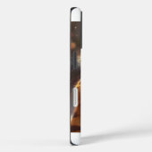 Cute Christmas Cat Snow Globe iPhone Case (Achterkant / Rechts)