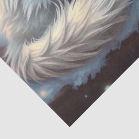 Cute Christmas Cats Tissue Paper Tissuepapier (Detail)