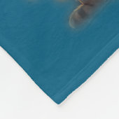 Cute Christmas Cats Tree Lights Holiday Kittens Il Fleece Deken (Hoek)