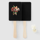 Cute Christmas Corgi Classic T-Shirt Handwaaier (Voorkant en achterkant)