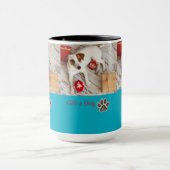 Cute Christmas Dog Gift Mug Mok (Midden)