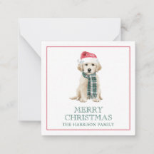 Cute Christmas Dogs Gift Enclosure