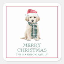 Cute Christmas Dogs Gift Enclosure