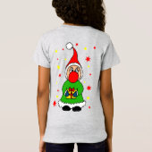 Cute Christmas elf T-shirt (Achterkant)