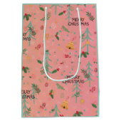  Cute Christmas Gift Bag Medium Cadeauzakje (Achterkant)