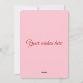 Cute Christmas Gnome Holiday Card Feestdagenkaart (Achterkant)