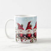 Cute Christmas Gnome Mug Koffiemok (Links)