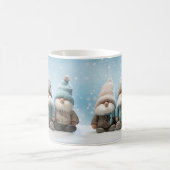 Cute Christmas Gnome Mug Koffiemok (Center)