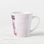 Cute Christmas Gnome Mug Latte Mok (Rechts)