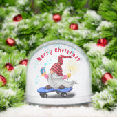 Cute Christmas Gnome Snow Globe Sneeuwbol (Kerstmis)