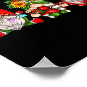 Cute Christmas Gnomes  Poster (Hoek)