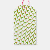 Cute Christmas Icons CUSTOM TO FROM Holiday Cadeaulabel (Achterkant)