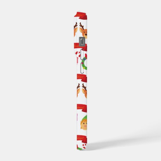 Cute Christmas iPhone Hoesje (Linkerkant)