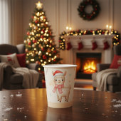 Cute Christmas Llama  Papieren Bekers