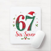 Cute Christmas Meme Six Seven 67 6 7 Holiday Muismat (Met muis)