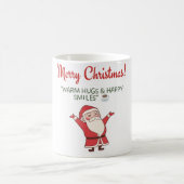 Cute Christmas Mug – Merry Christmas | Warm Hugs & Koffiemok (Center)