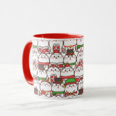 Cute Christmas  Mug Mok (Voorkant links)