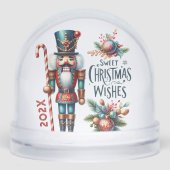 Cute Christmas Nutcracker  Snow Globes Sneeuwbol (Voorkant)