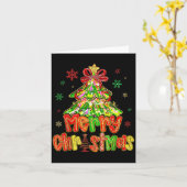 Cute Christmas Pajamas Family Matching Xmas Men Wo Kaart (Gele Bloem)