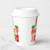 Cute Christmas Papieren Bekers (Rechts)