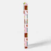Cute Christmas Patchwork Pattern Case-Mate iPhone Case (Achterkant / Links)