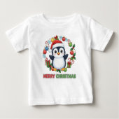 Cute Christmas Penguin Illustration (Voorkant)