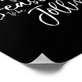 Cute Christmas Quote For Women Tis The SeasonJolly Poster (Hoek)