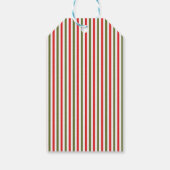 Cute Christmas Reindeer Custom Paper Cadeaulabel (Achterkant)