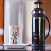 Cute Christmas Reindeer GazelleCoffee Mug  Mok