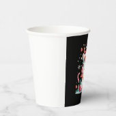 Cute Christmas Shirt Girls Women Xmas Unicorn Deer Papieren Bekers (Rechts)