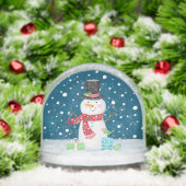 Cute Christmas snowman Family Photo Sneeuwbol (Kerstmis)