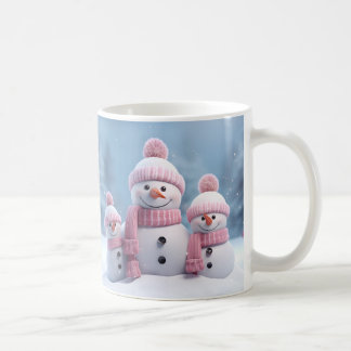 Cute Christmas Snowman Mug | Cozy Winter Mug  Koffiemok