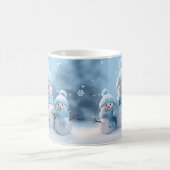 Cute Christmas Snowman Mug | Cozy Winter Mug Koffiemok (Center)